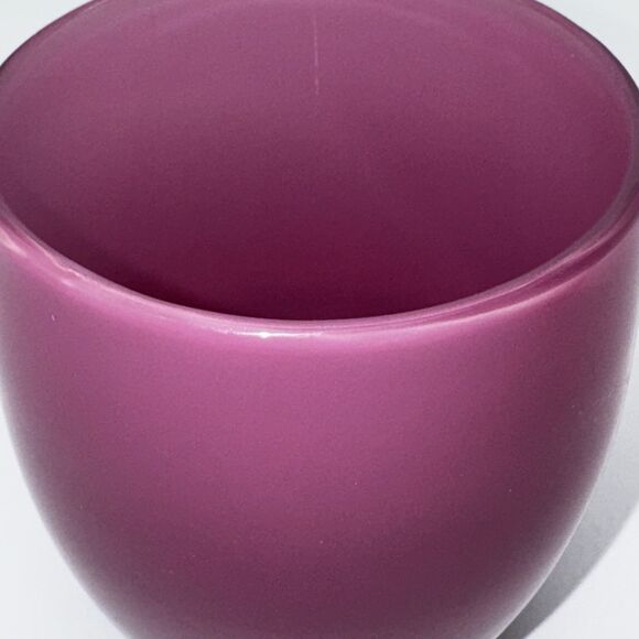 Glassybaby BFF Pink Candle Holder Triskelion w/Tag Mauve Glass Hand Blown Gift - Picture 4 of 4